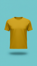 Vivid Yellow Typography Tee